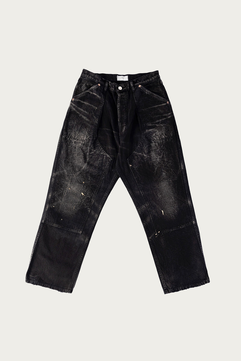 【L_定価52800円】sequel duck painter pants 黒 Herill Duck Painter Pants | Black | Canoe Club