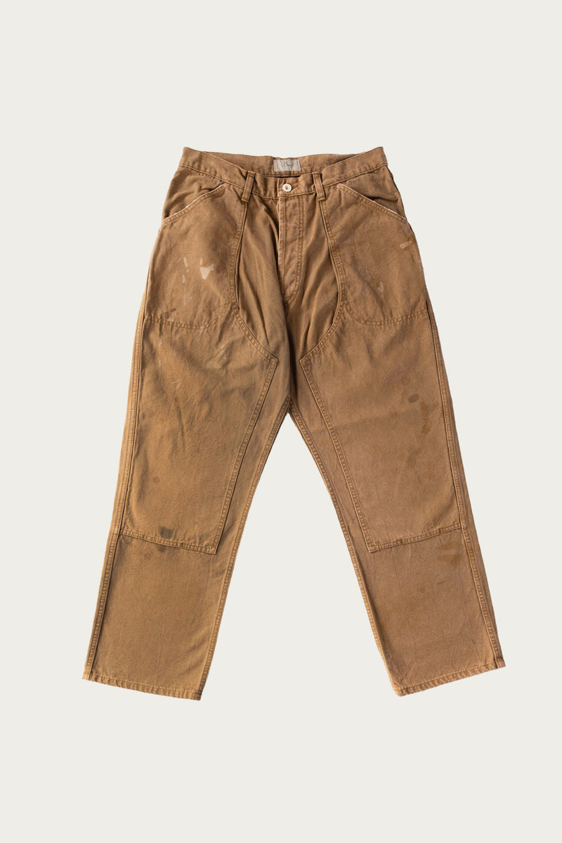 Herill Duck Painter Pants | Brown Cotton | Canoe Club