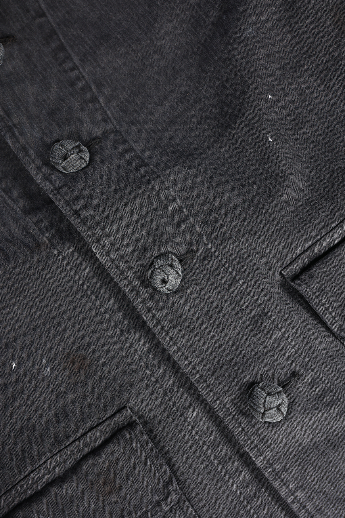Herill - HBT Chef Jacket - Black - Canoe Club