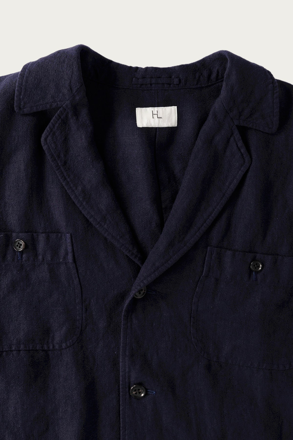 Herill - Hemp Jacket - Navy - Canoe Club
