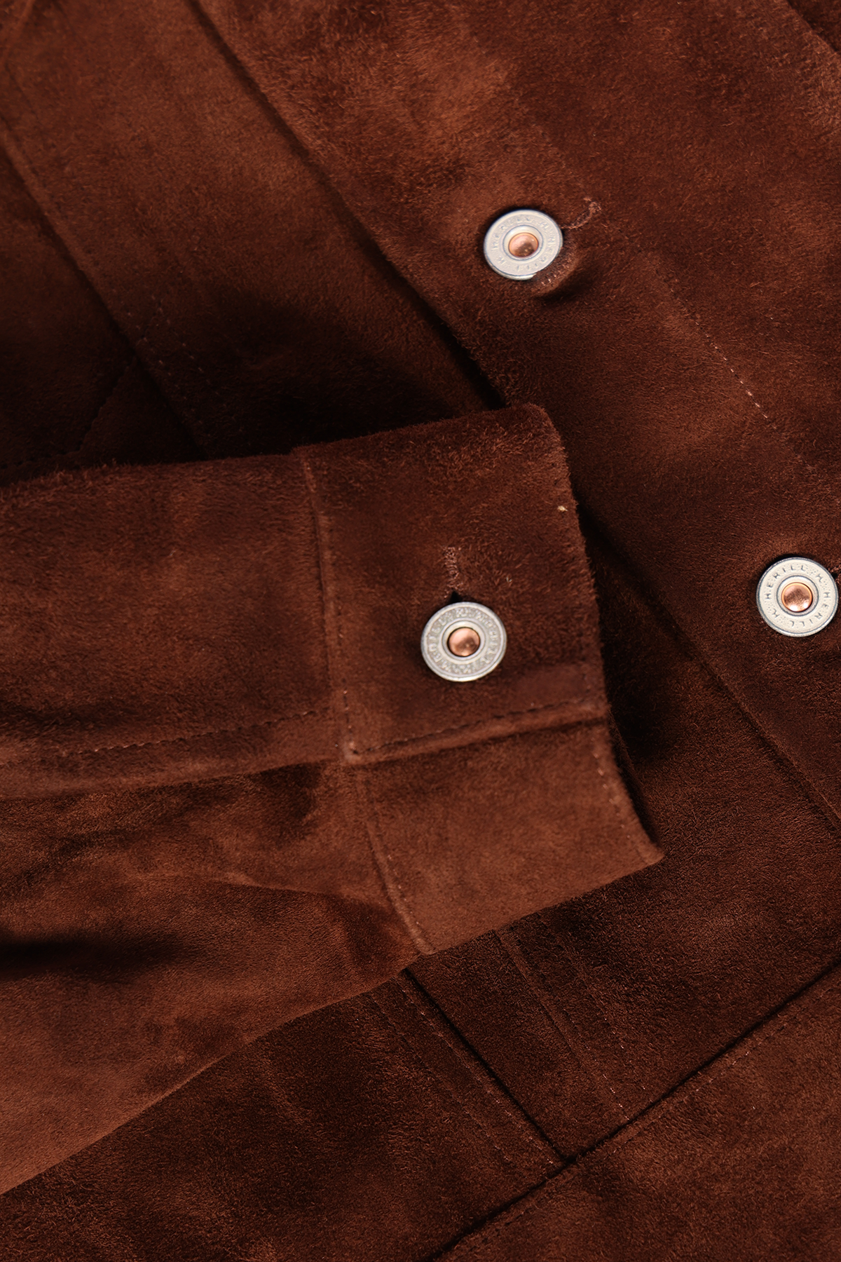 Herill - Lambsuede Jacket - Brown - Canoe Club
