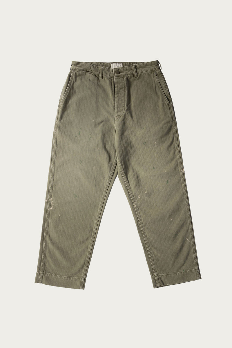 Herill USMC HBT Linen Pants | Olive Drab | Canoe Club
