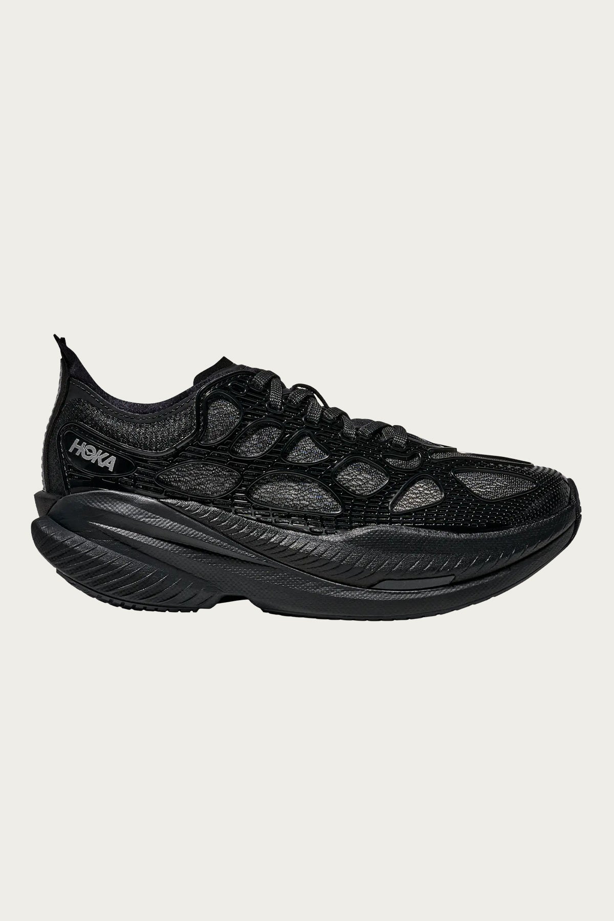 HOKA - U Mach X Caged - Black/Midnight Blue - Canoe Club