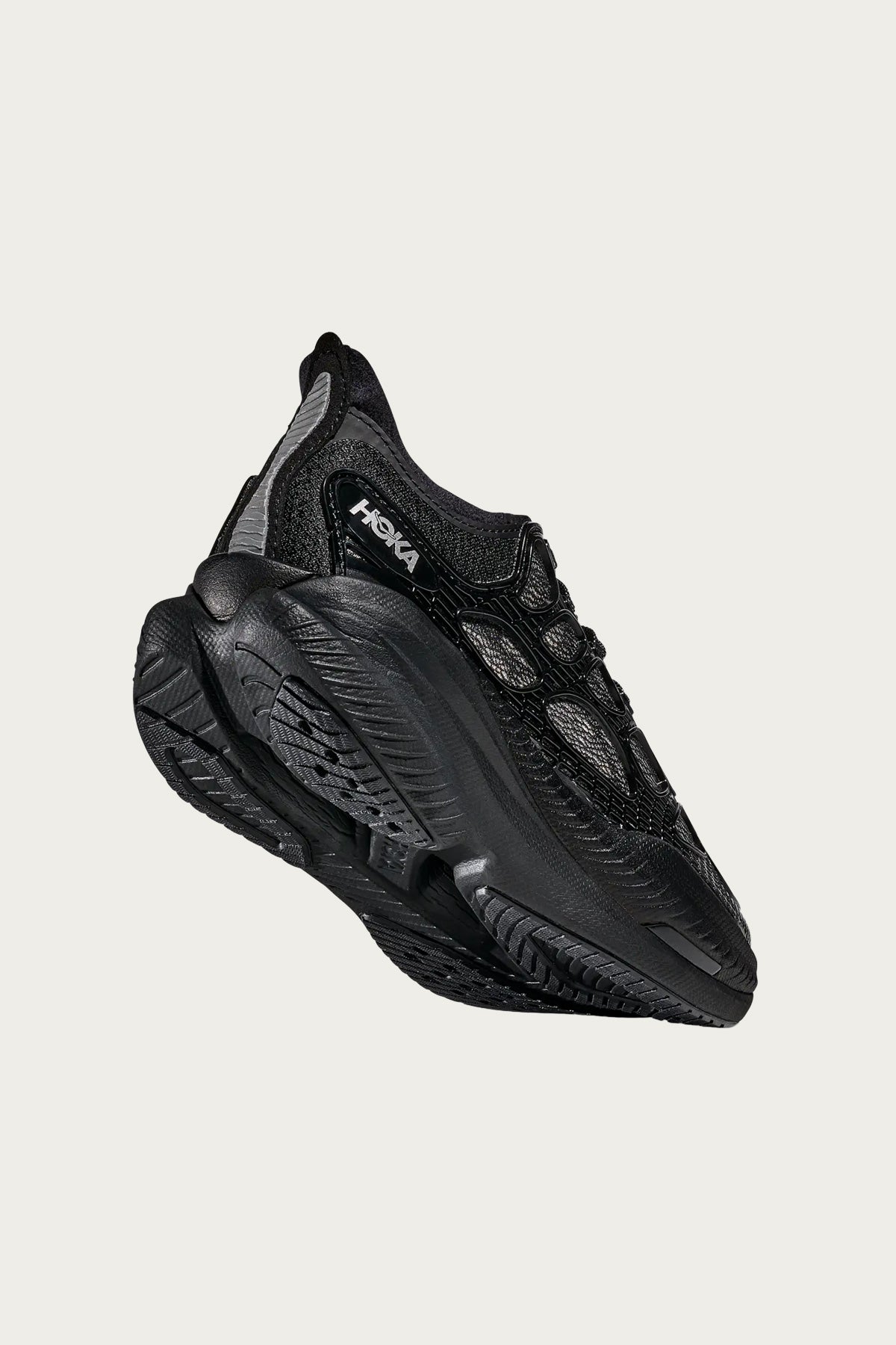 HOKA - U Mach X Caged - Black/Midnight Blue - Canoe Club