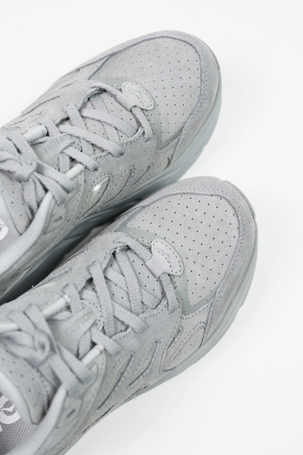 HOKA - U Clifton L Suede - Limestone/Limestone - Canoe Club