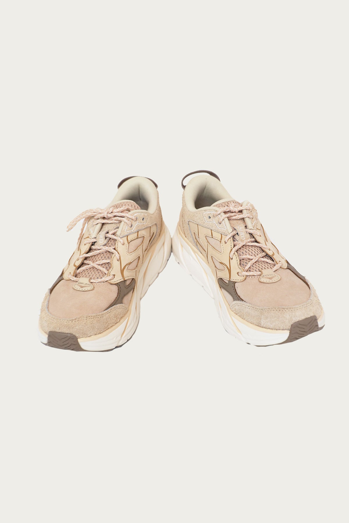 HOKA - U Clifton L Suede TP - Oak/Sand/Alabaster - Canoe Club