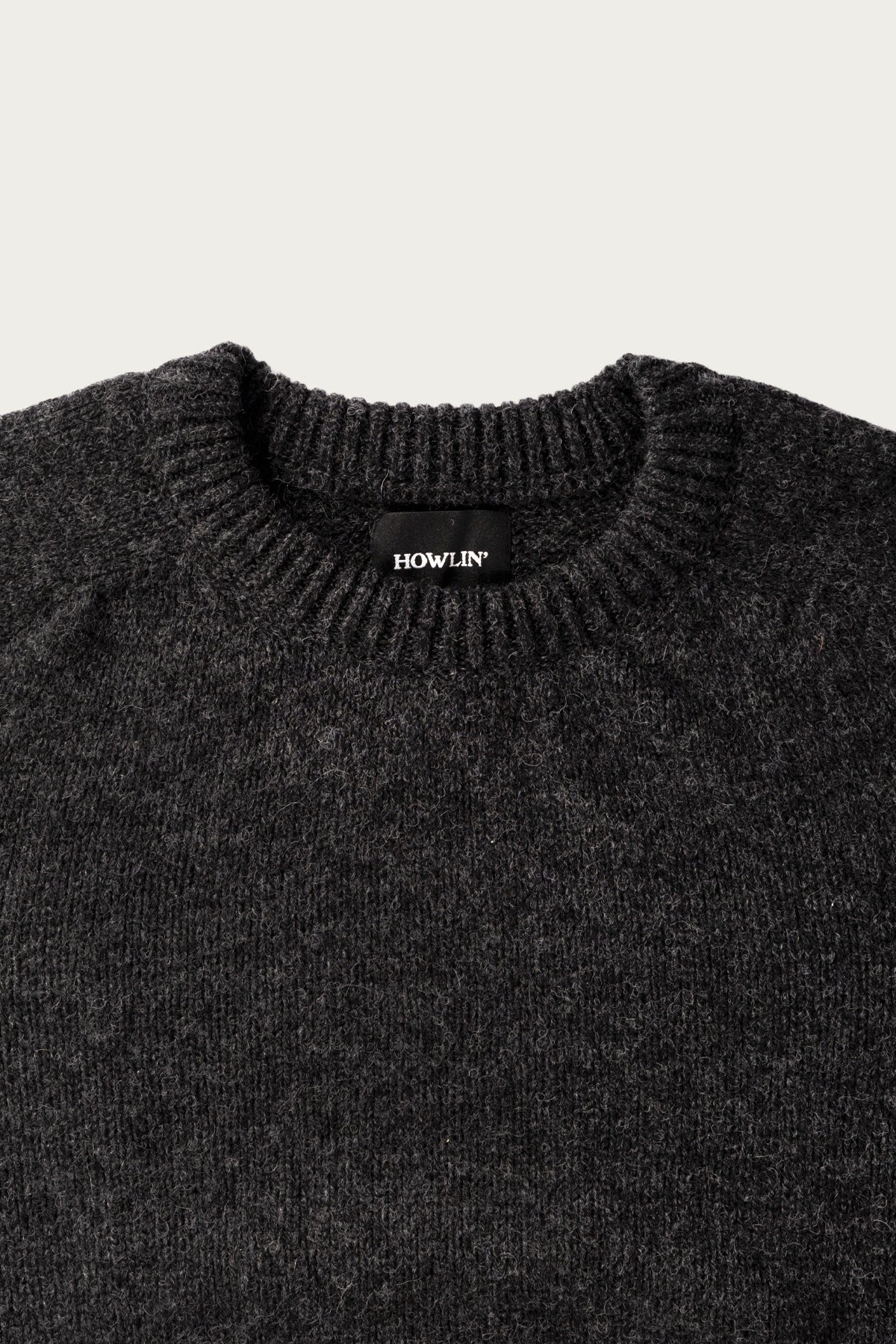 Howlin' - Boxy Space Knit - Charcoal - Canoe Club