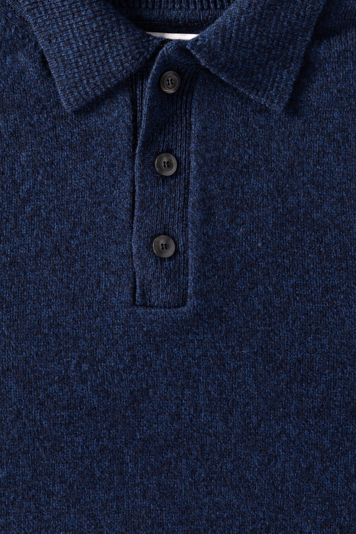 Howlin' - Dance of the Polo Knit - Navy Mix Superfine Lambswool - Canoe Club