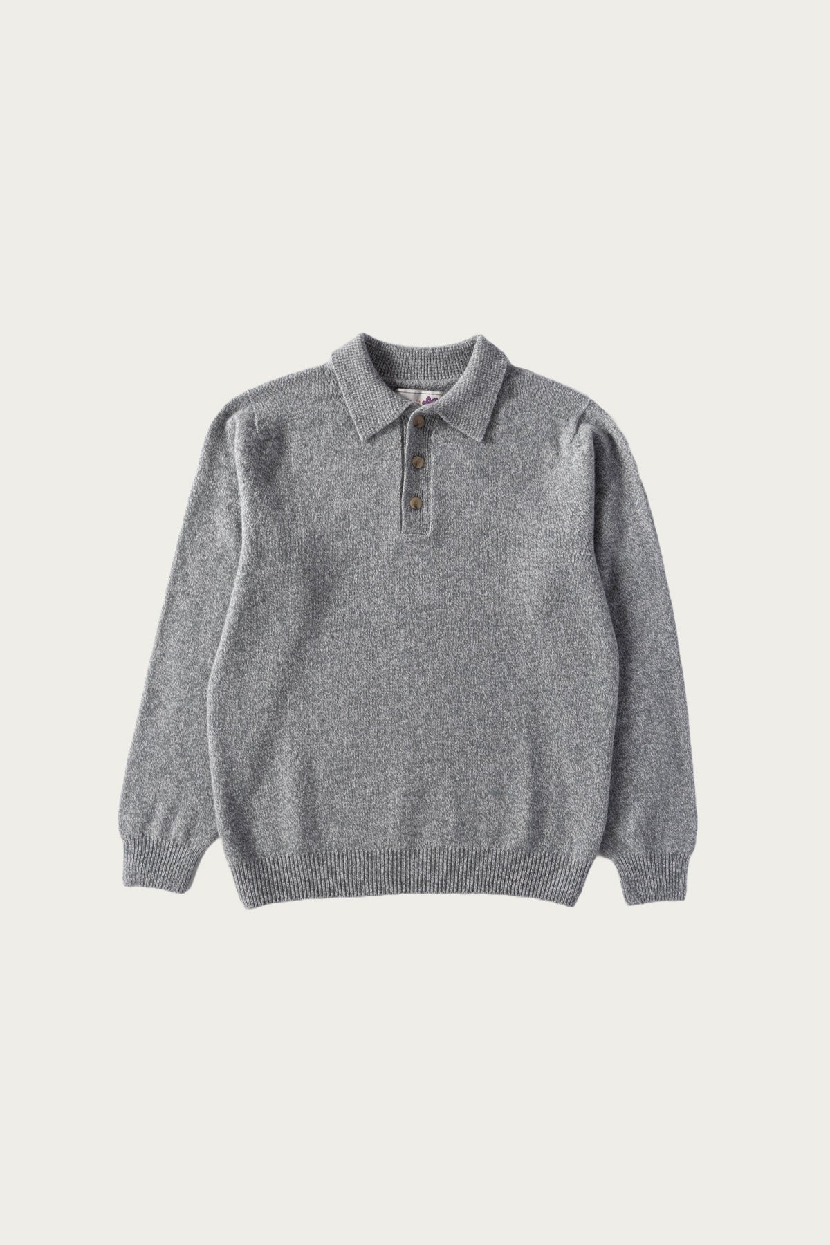 Howlin' - Dance of the Polo Knit - Sky Mix Superfine Lambswool - Canoe Club