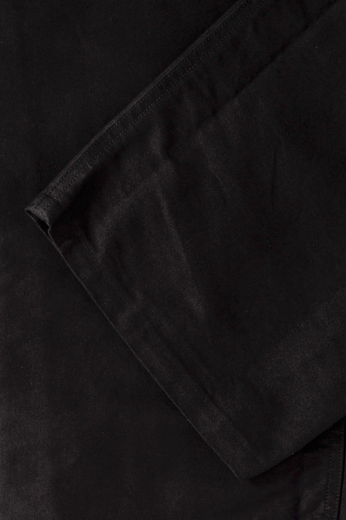 James Coward - 5pkt Jean - Black Cotton Washi Duck Cloth - Canoe Club