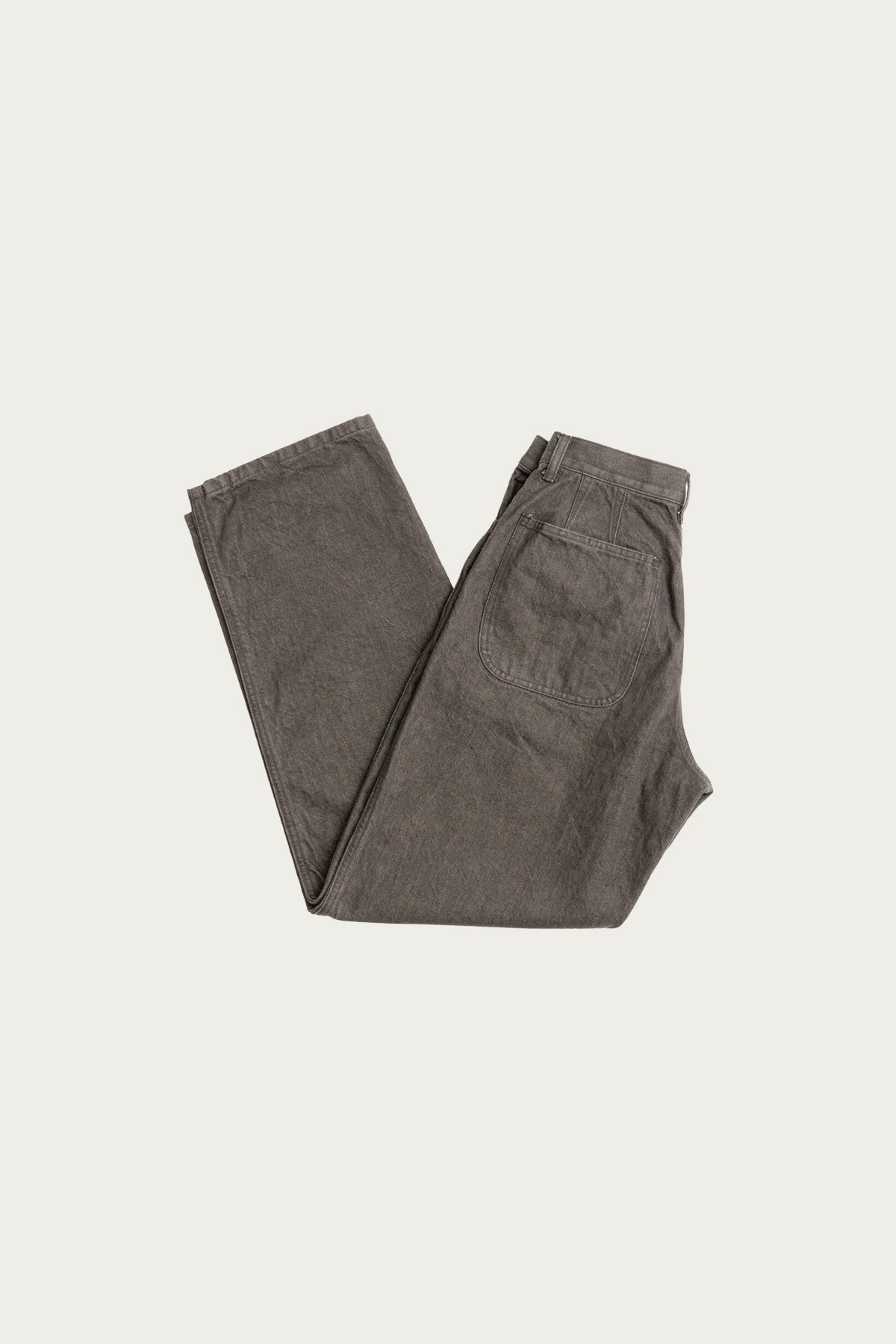 James Coward - 5pkt Jean - Brown 13.5oz Rope Dyed Denim - Canoe Club