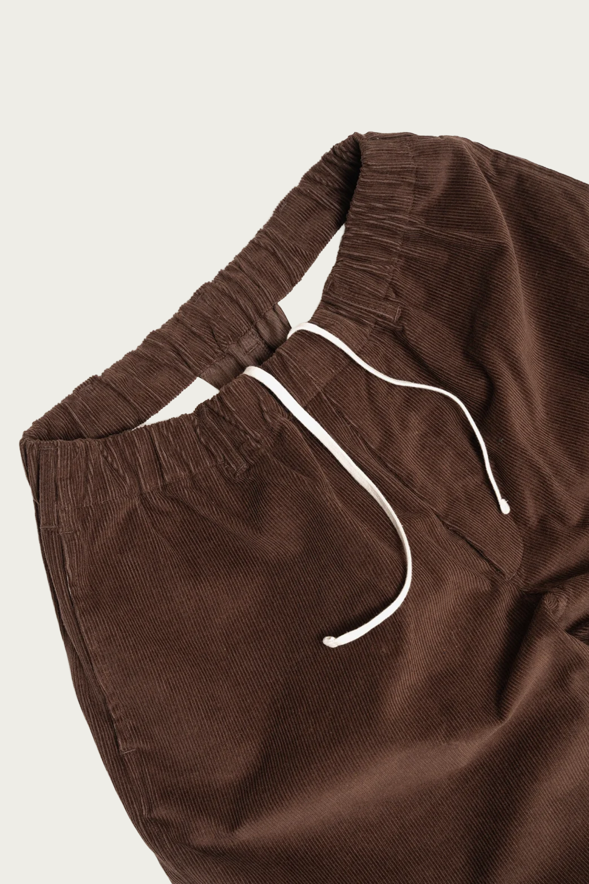 James Coward - Carry On Pant - Brown Yarn Dyed Cotton Corduroy - Canoe Club