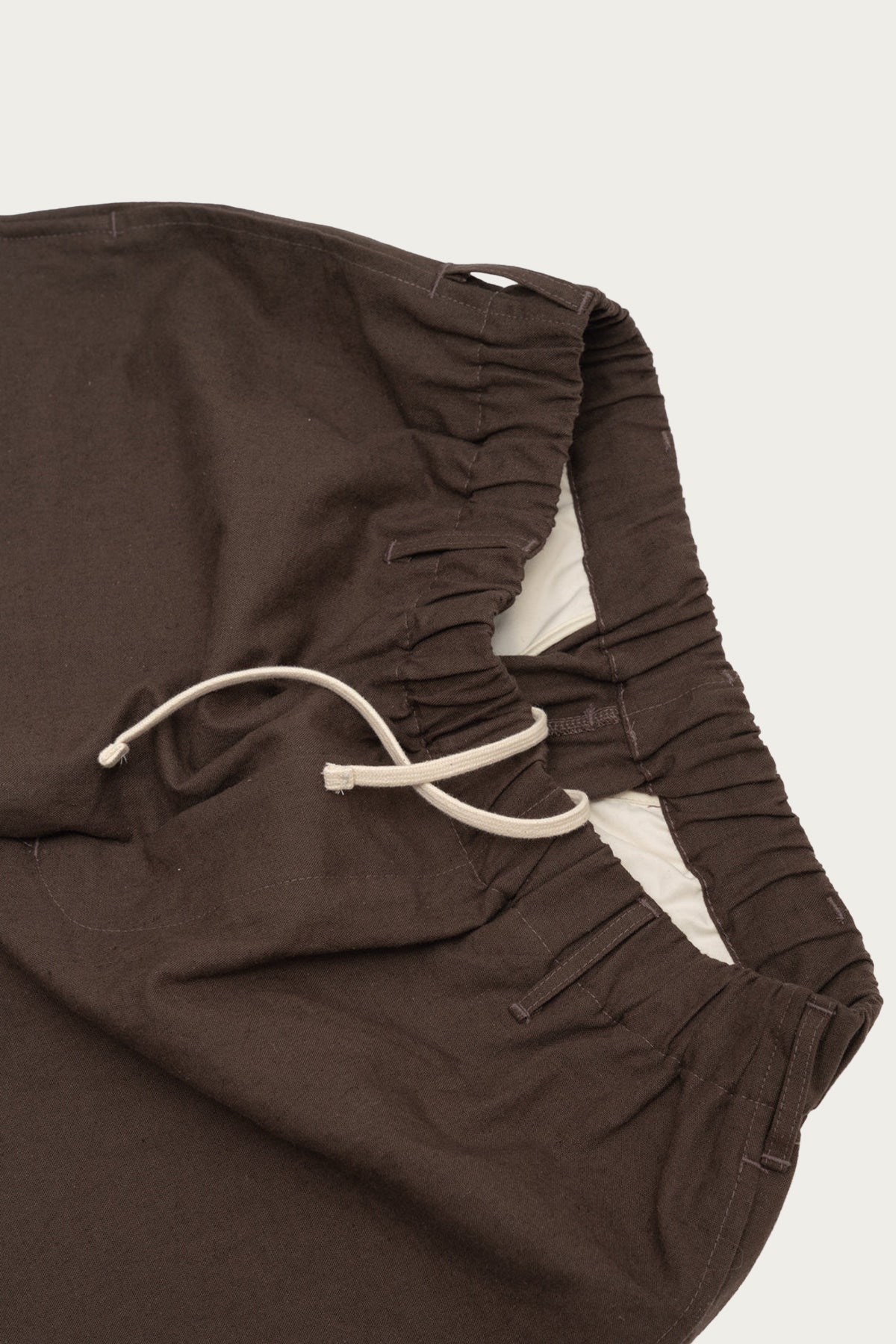 James Coward - Carry On Pant - Dark Brown Overdye Canvas - Canoe Club