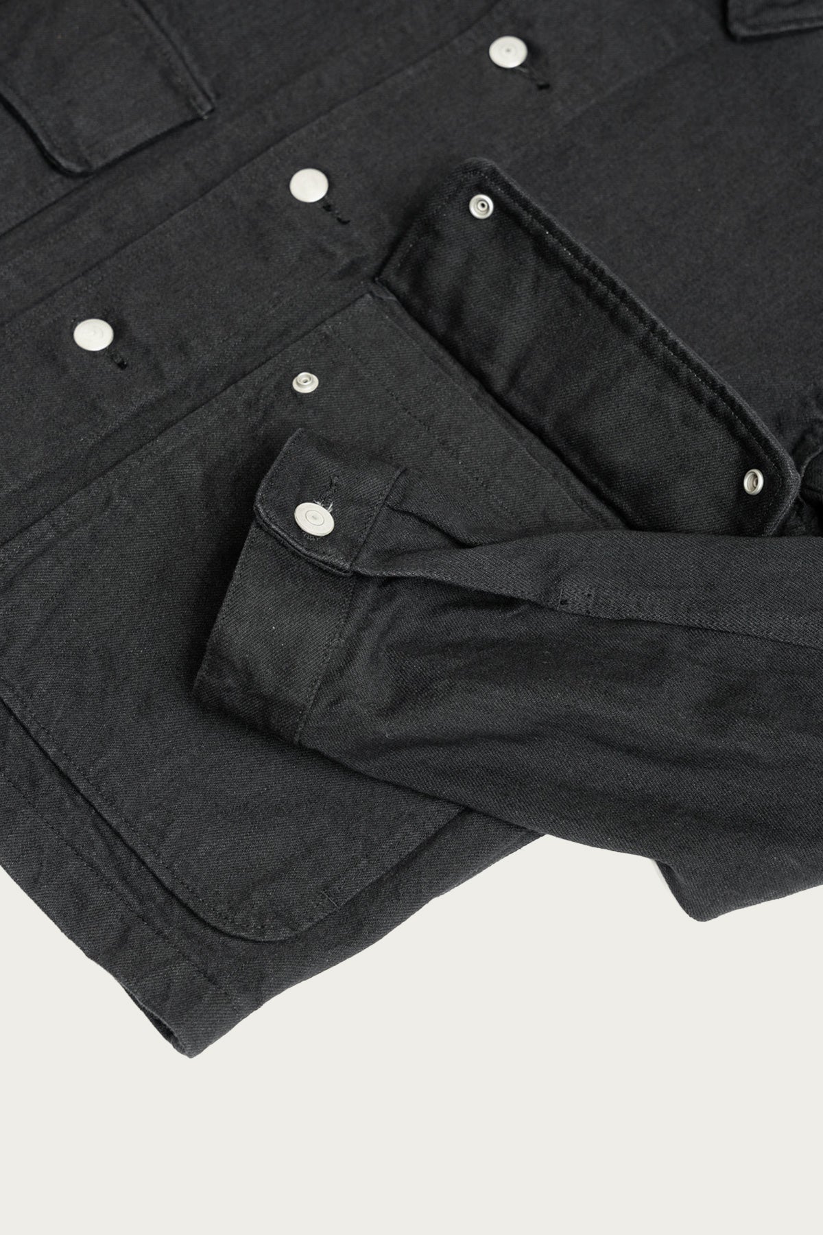 James Coward - Replica Jacket - Black Denim - Canoe Club