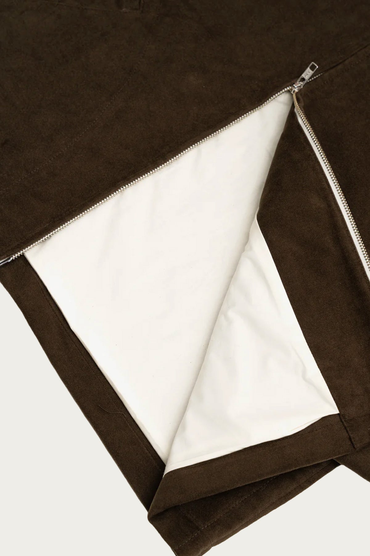 James Coward - Site Jacket - Dark Brown Cotton Moleskin - Canoe Club
