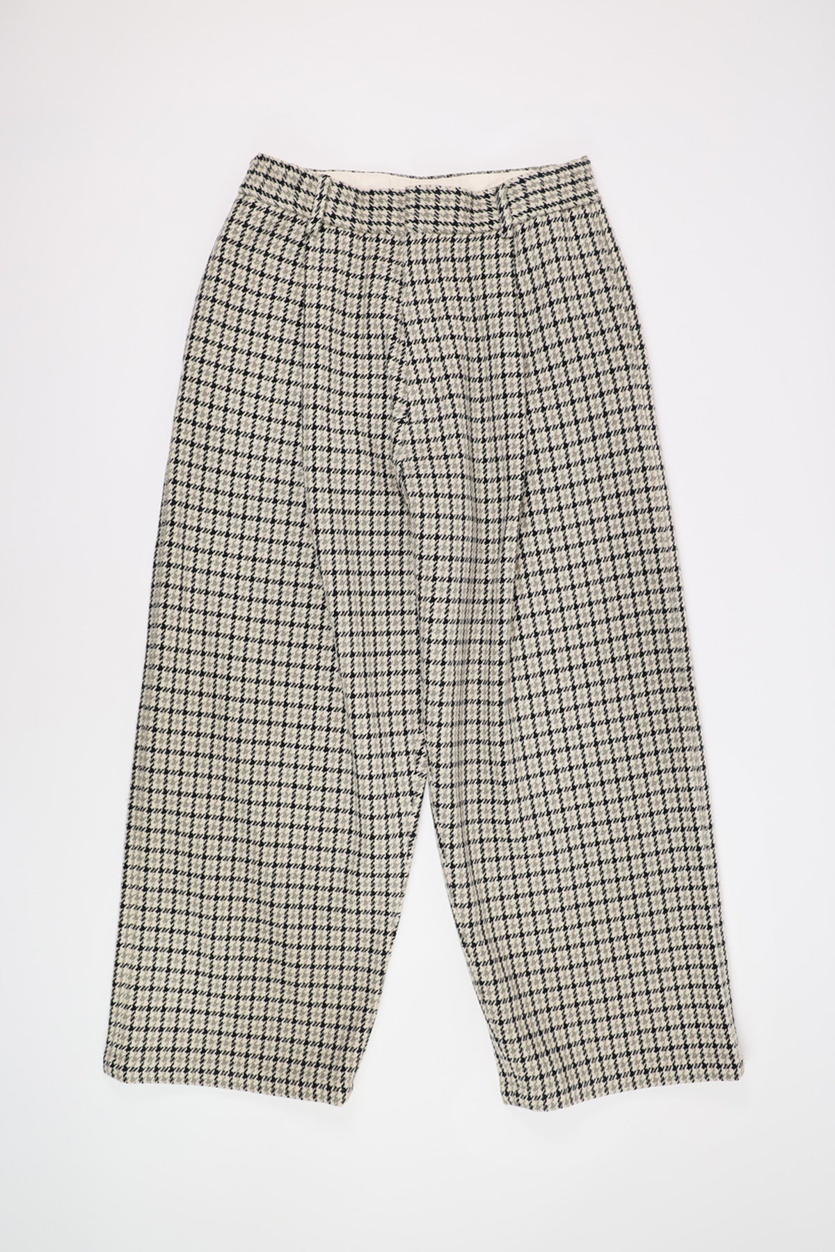 J. Press - 1 Tuck Easy Slacks - Soft Tweed Gun Club - Canoe Club