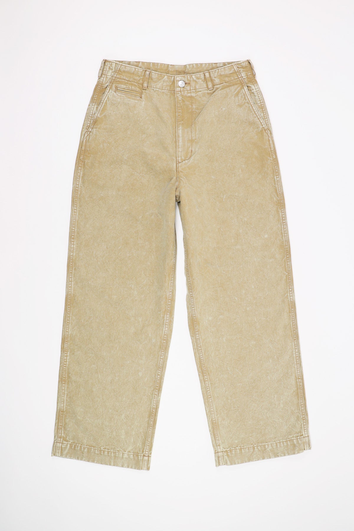 J. Press - Military Trousers - Beige Chemical Duck - Canoe Club