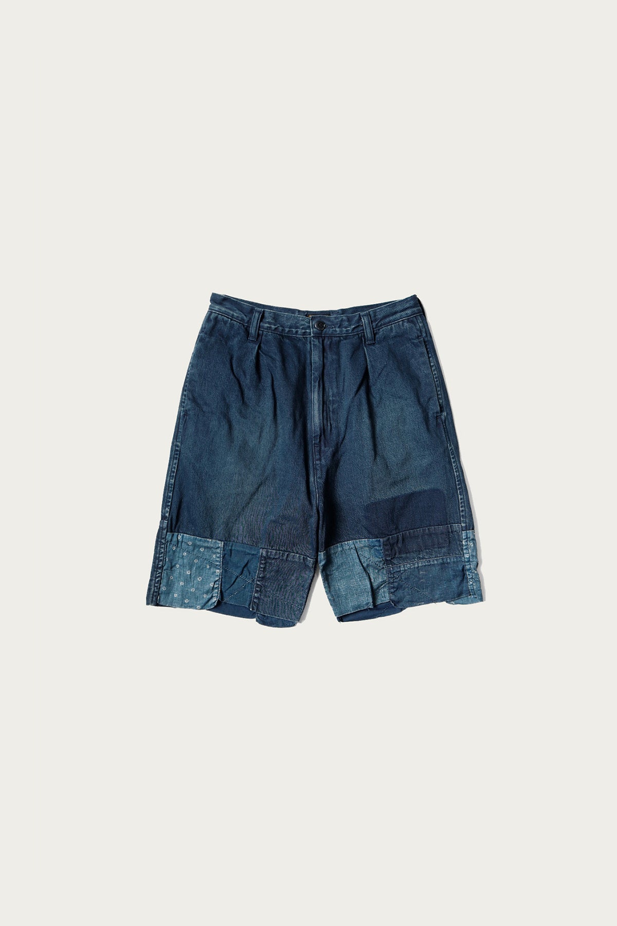 Kapital - 10oz IDGxIDG Denim Short (HUTTE Remake) - Indigo - Canoe Club