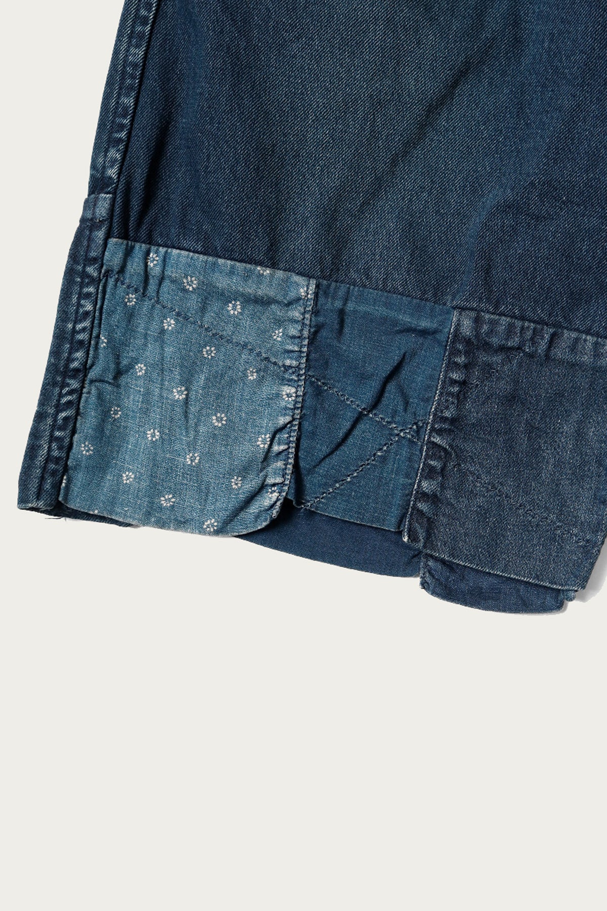 Kapital - 10oz IDGxIDG Denim Short (HUTTE Remake) - Indigo - Canoe Club