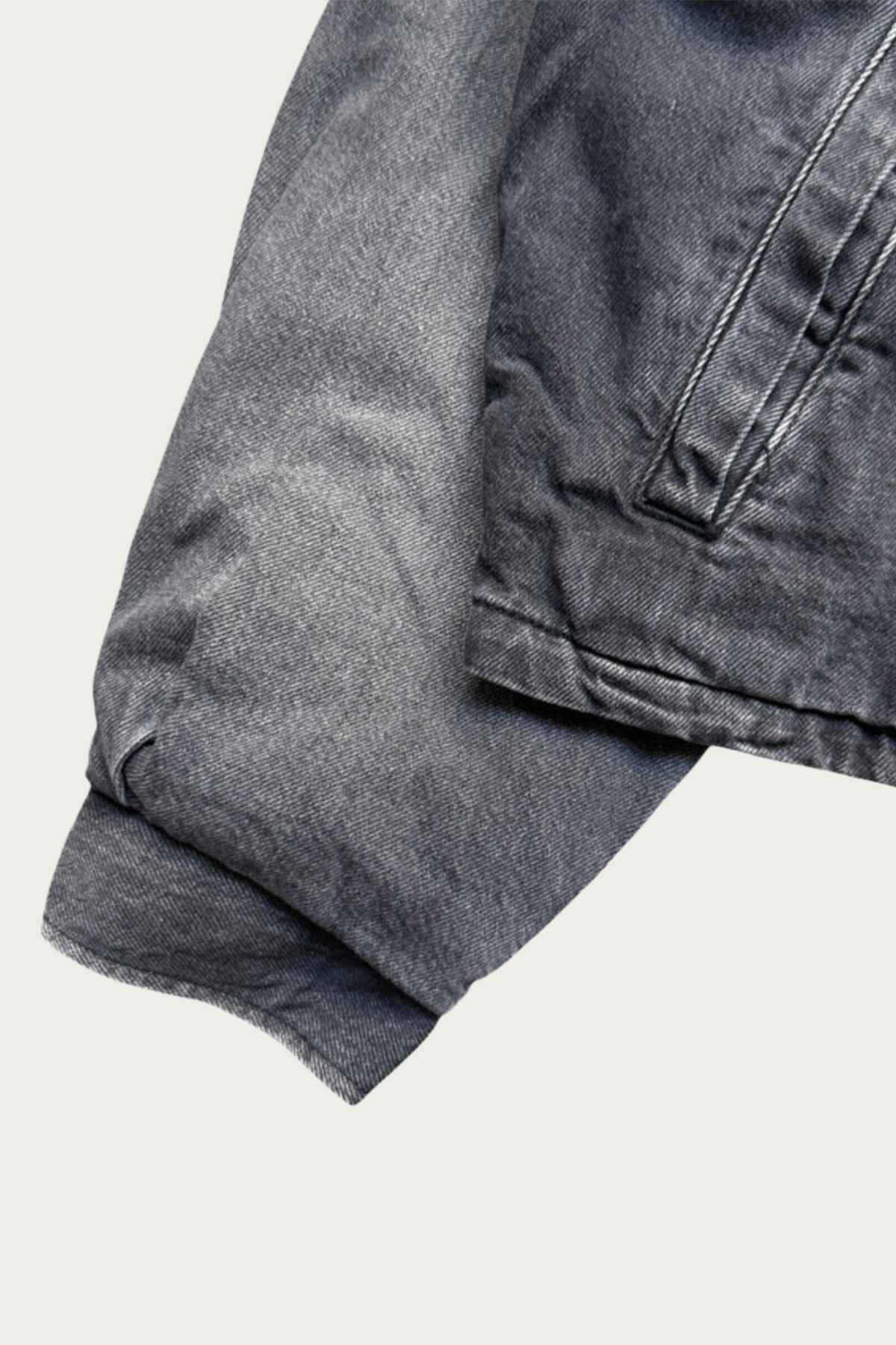 Kapital - 11.5ozBLKxBLK Denim HACKSAW Drizzler JKT - Pro - Canoe Club
