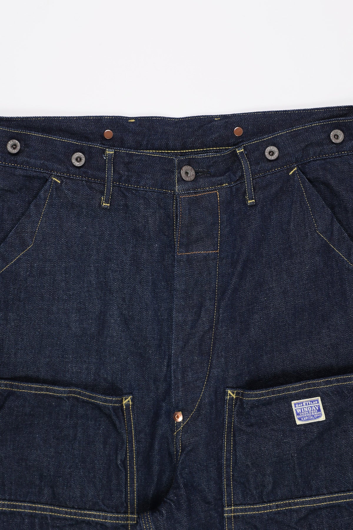 Kapital - 11.5oz Denim LUMBER Pants - Indigo - Canoe Club