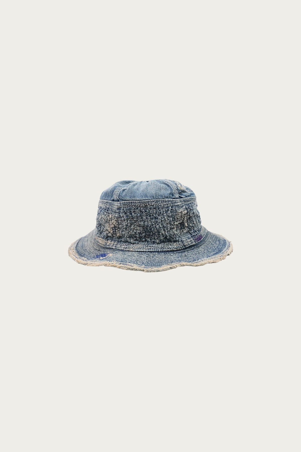 Kapital - 11.5oz Denim THE OLD MAN AND THE SEA Hat (CRASH Remake) - Indigo - Canoe Club
