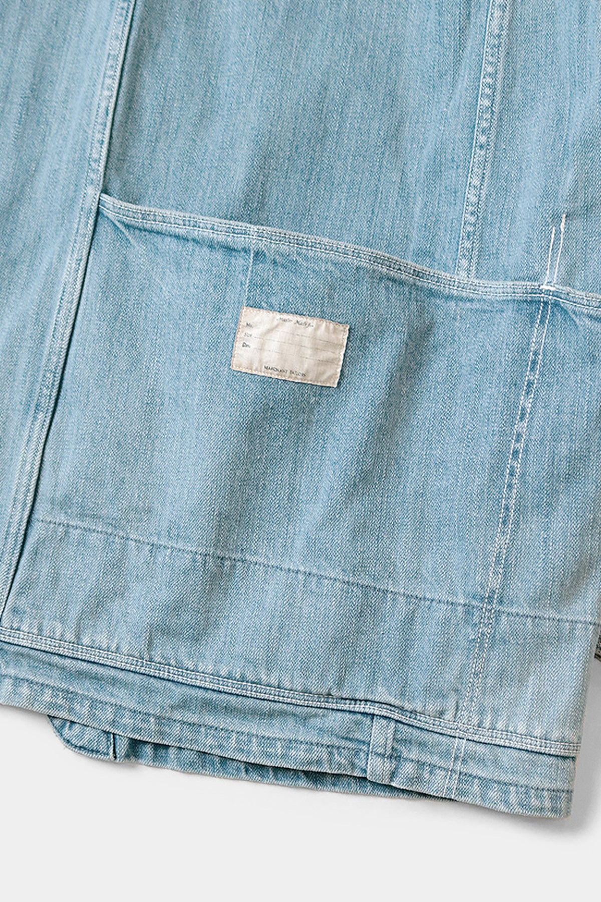 Kapital - 12oz Denim CACTUS Coverall (LIGHT) - Midtone - Canoe Club