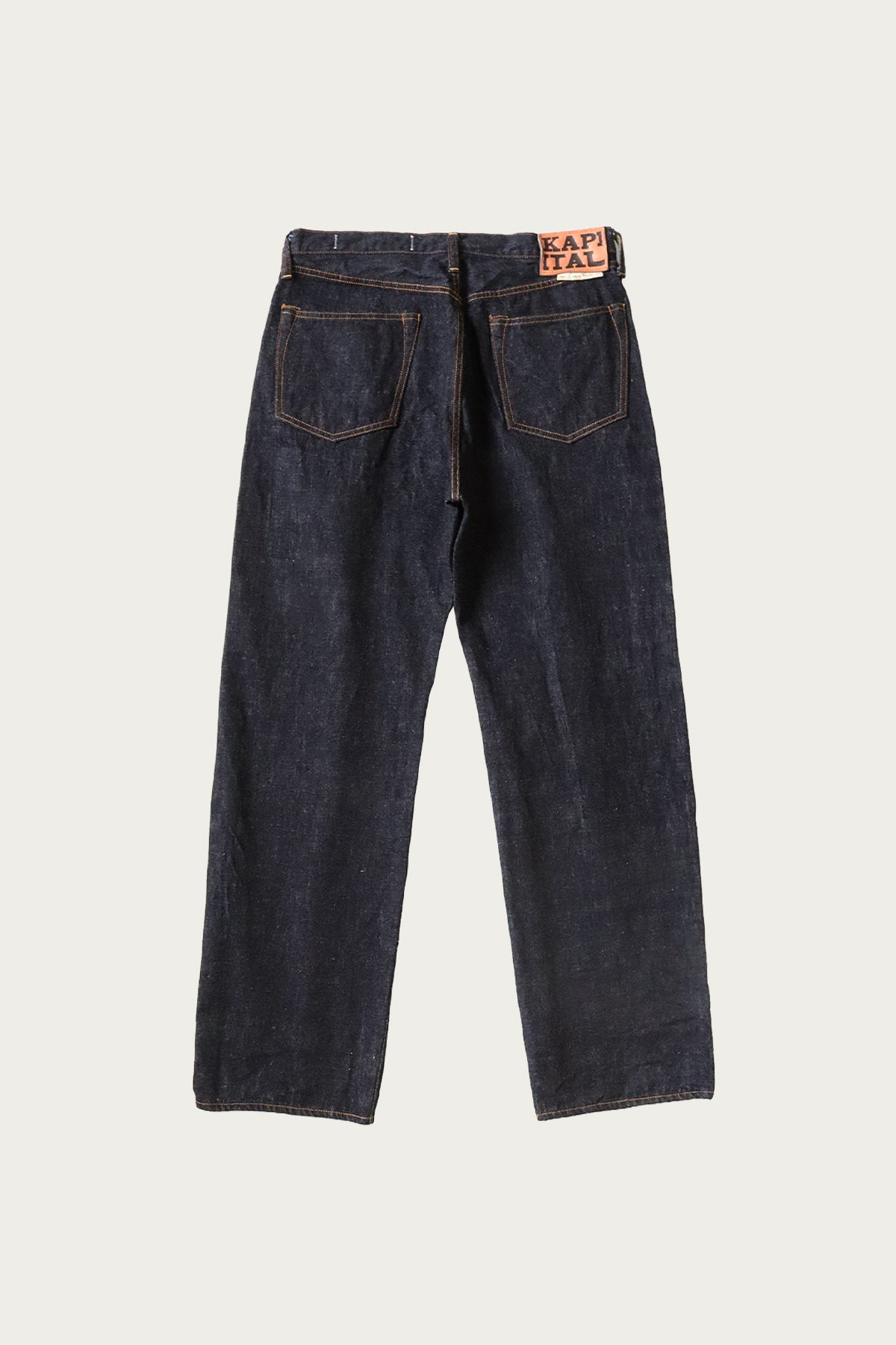 Kapital - 13.5oz Zimbabwe Denim 5P MONKEY TH - One Wash - Canoe Club