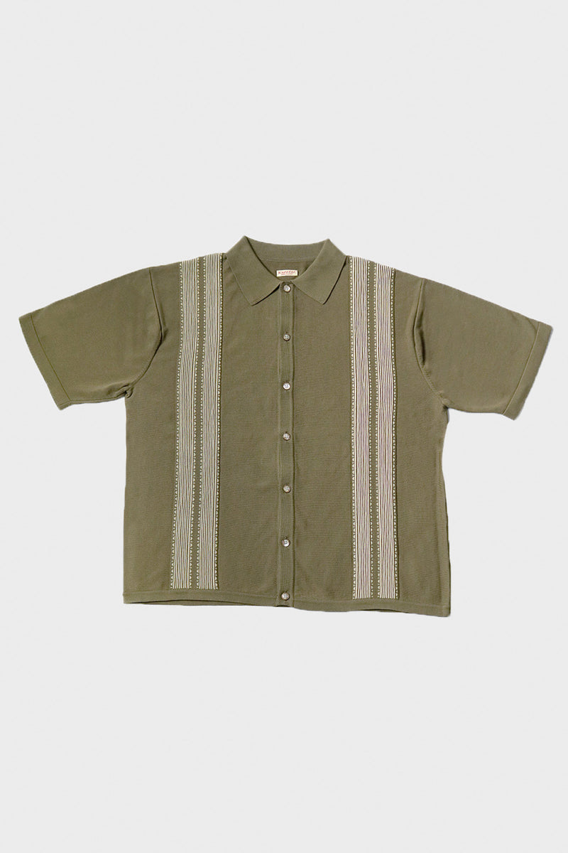 Kapital 14G TENNESSEE Aloha Polo Beige/Khaki Canoe Club