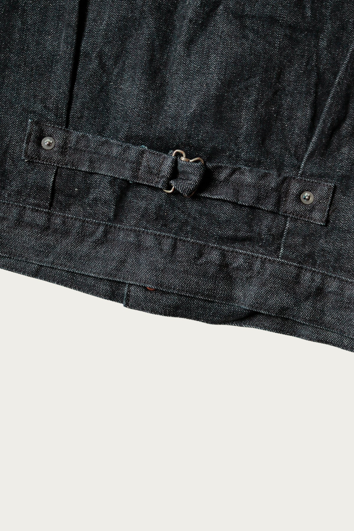 Kapital - 14oz BLK Denim 1st JKT - Black - Canoe Club