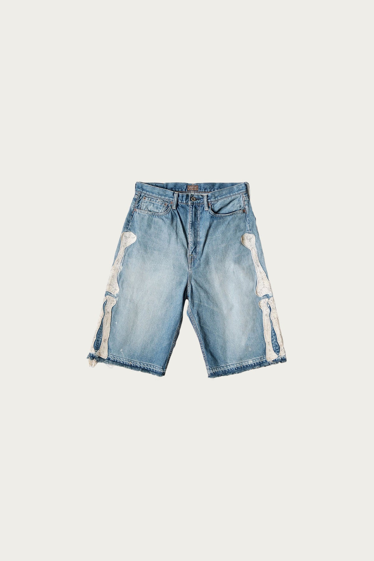 Kapital - 14oz Denim 5P Shorts (BONE) - Pro - Canoe Club