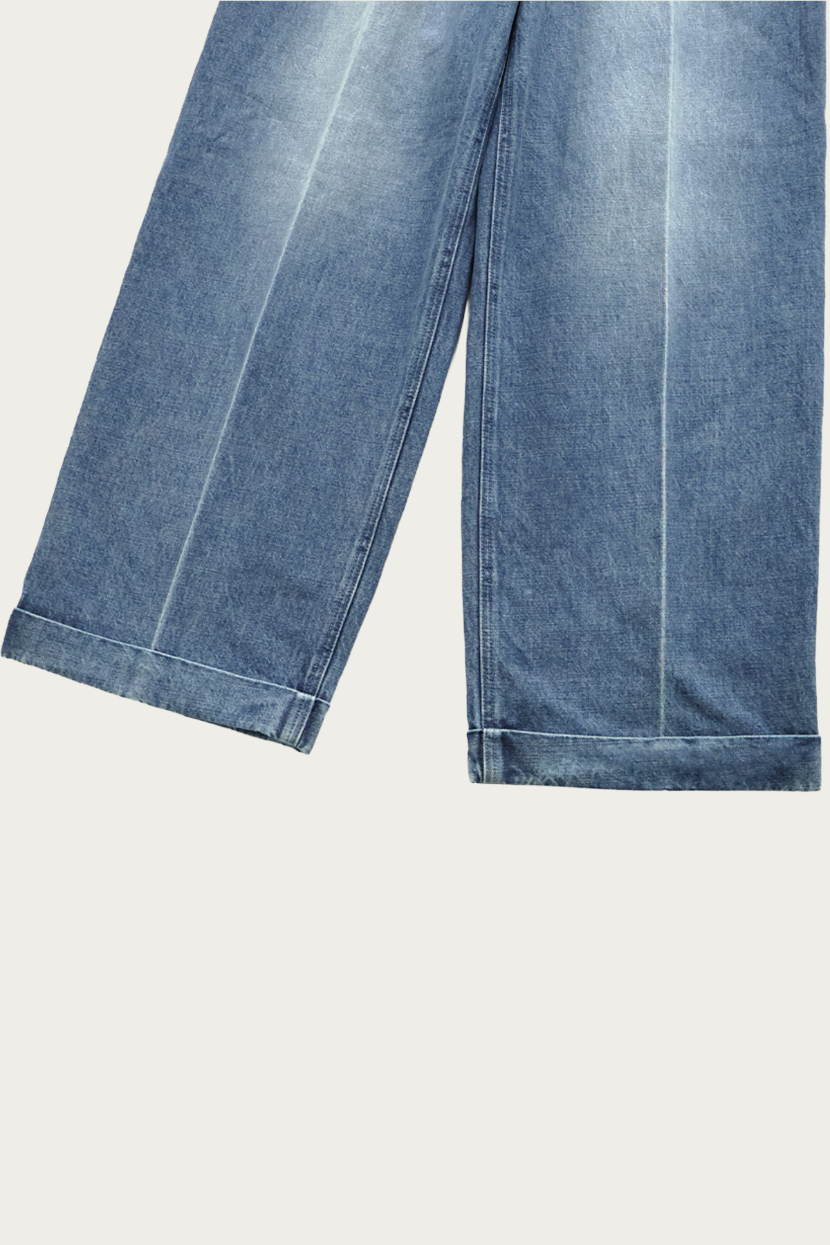 Kapital - 14oz Denim EASY Trouser (CenterPleated) - Pro - Canoe Club