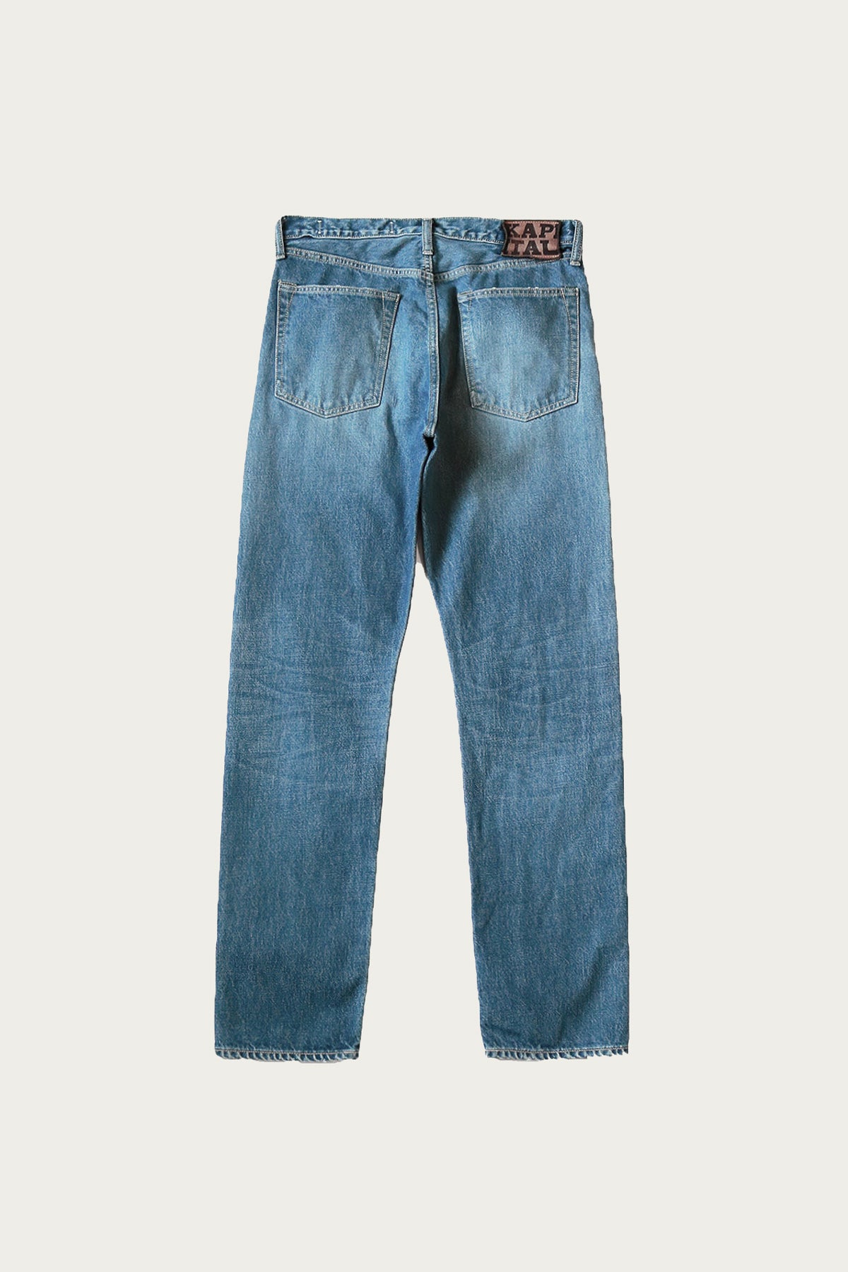 Kapital - 14oz Denim TH Straight - Midtone - Canoe Club