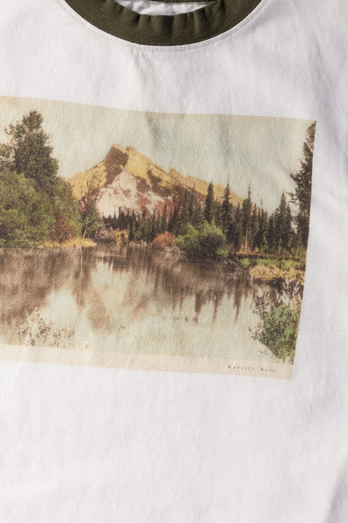 Kapital - 20/- Jersey RINGER T (SAMBO LAKE) - Dk. Green - Canoe Club