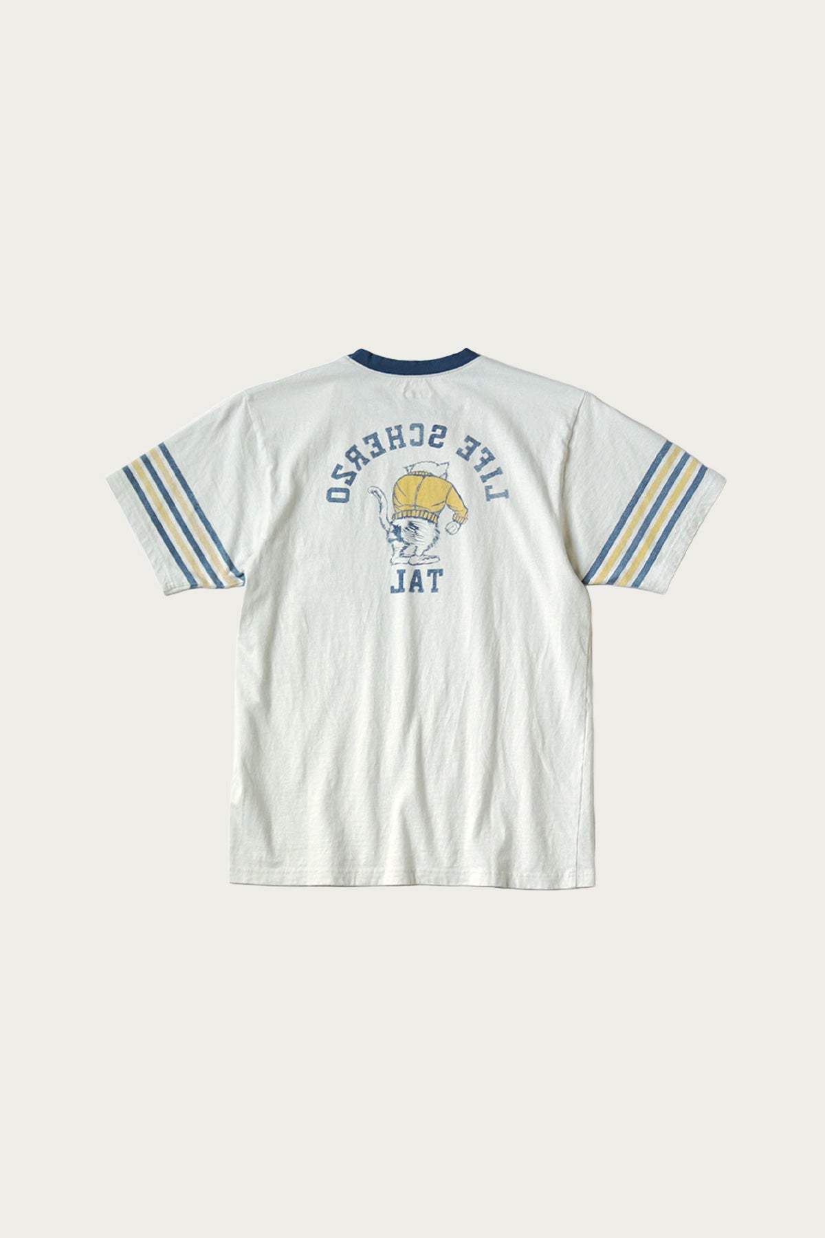 Kapital - 20/-Jersey RINGER-T (College CAPITAL) - Light Blue - Canoe Club