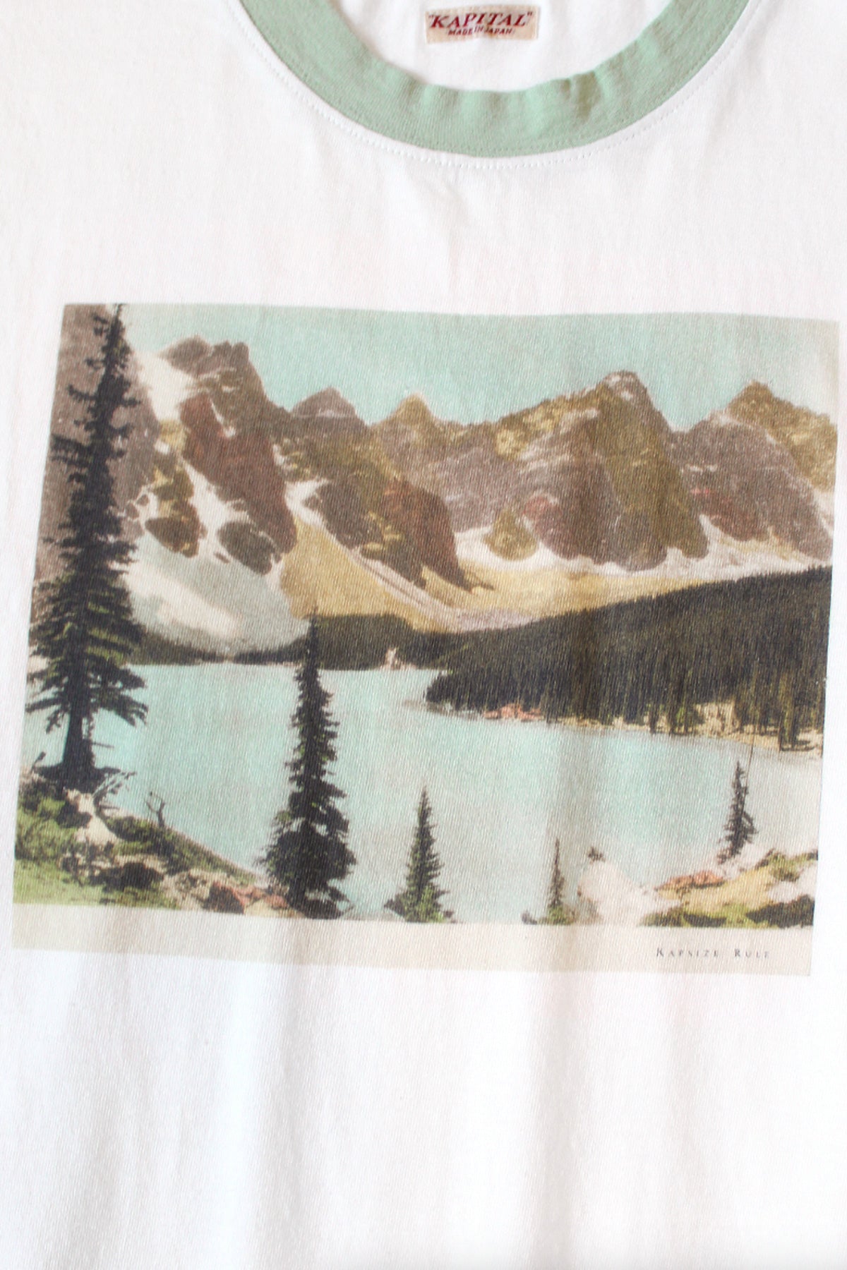 Kapital - 20/- Jersey RINGER T (SAMBO LAKE) - White - Canoe Club