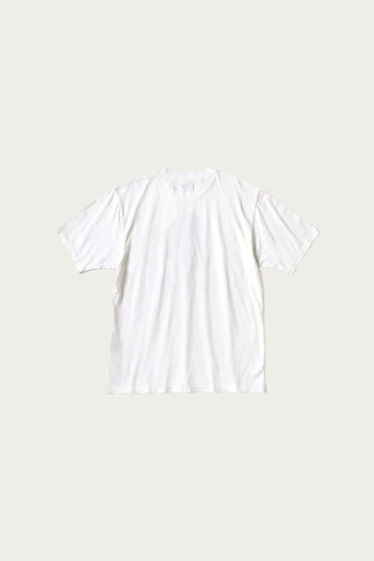 Kapital - 20/-Jersey Crew T (SUN SHY) - White - Canoe Club