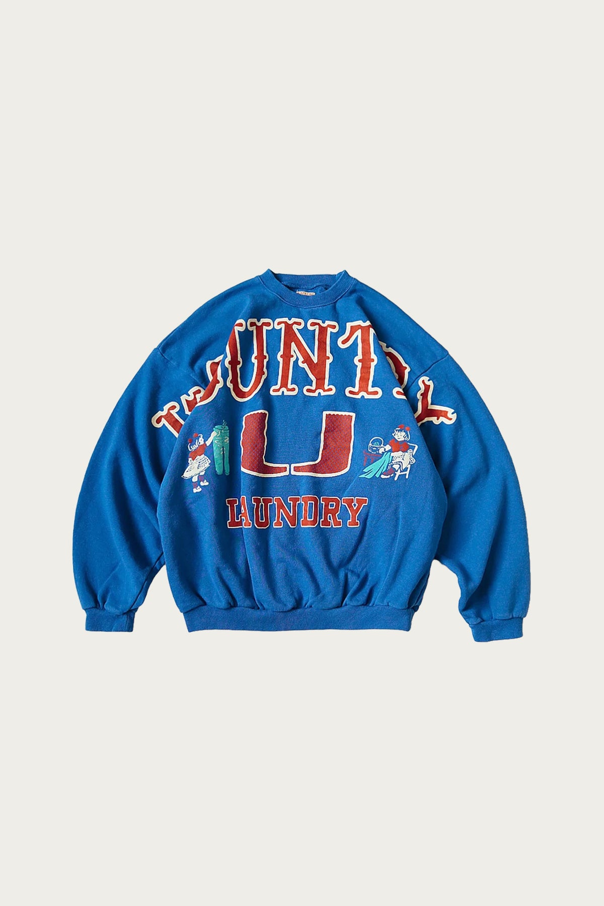 Kapital - 30/-SWT Knit BIG SWT (BIG KOUNTRY) - Blue - Canoe Club
