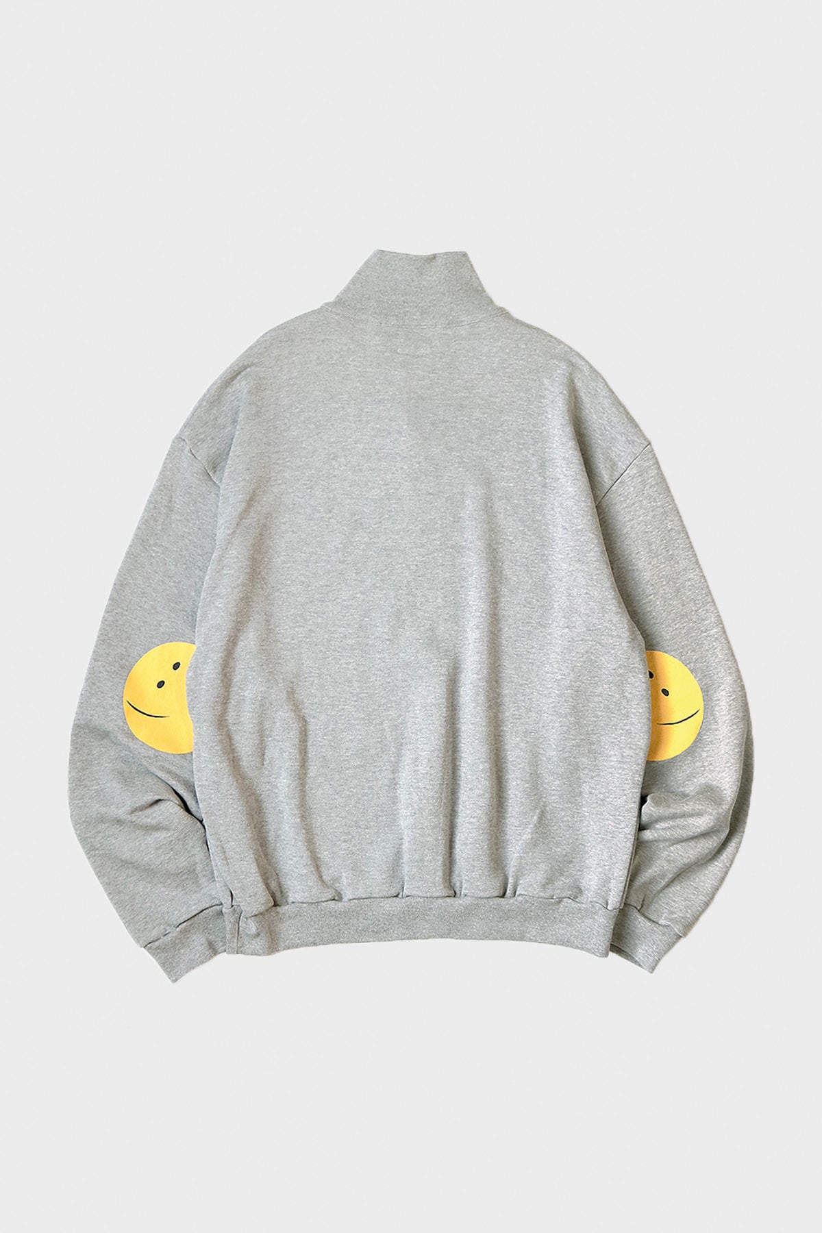 Kapital - 30/- SWT Knit Half ZIP SWT(PROFILE RAINBOWY) - Gray - Canoe Club