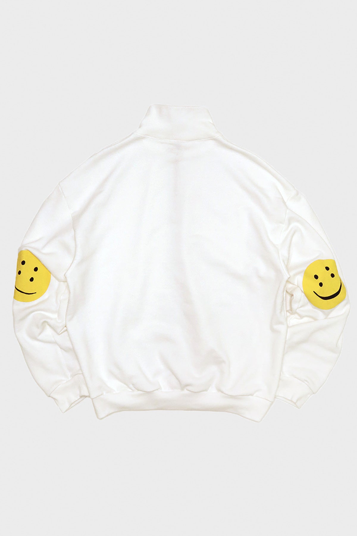 Kapital - 30/- SWT Knit Half ZIP SWT(PROFILE RAINBOWY) - White - Canoe Club