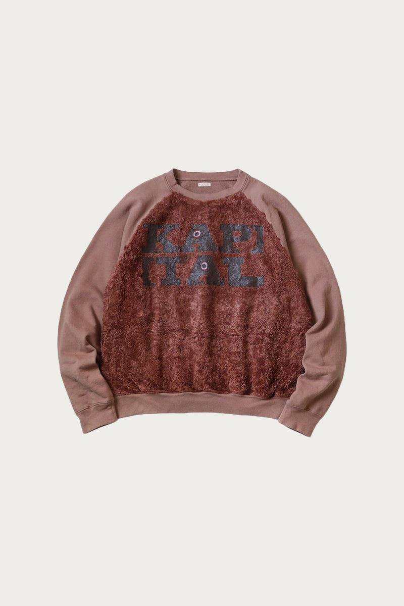 Kapital 30/-SWTxFur GRIZZLY SWT (SPEAKEASY KAPITAL) | Light Brown