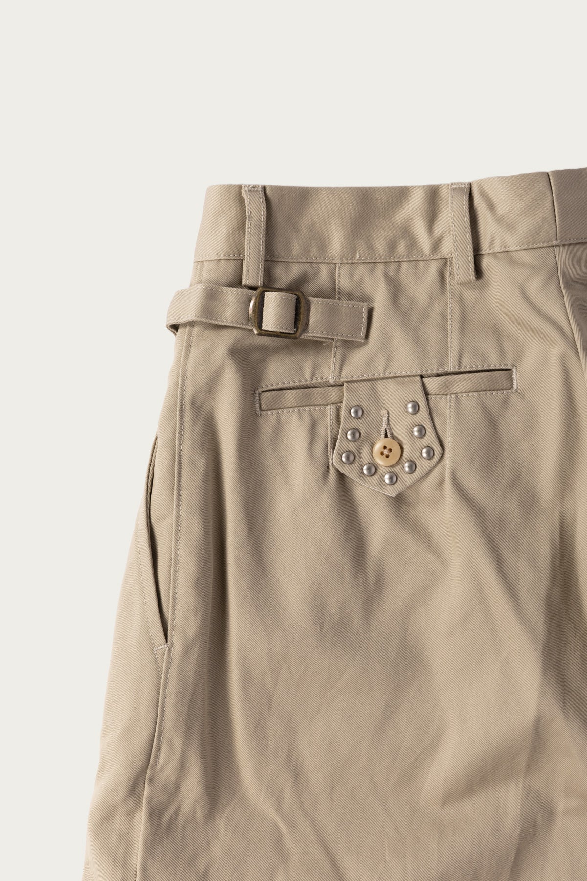Kapital - 36/2 Westpoint Chino ZOOT Trouser(Mens) - Beige - Canoe Club