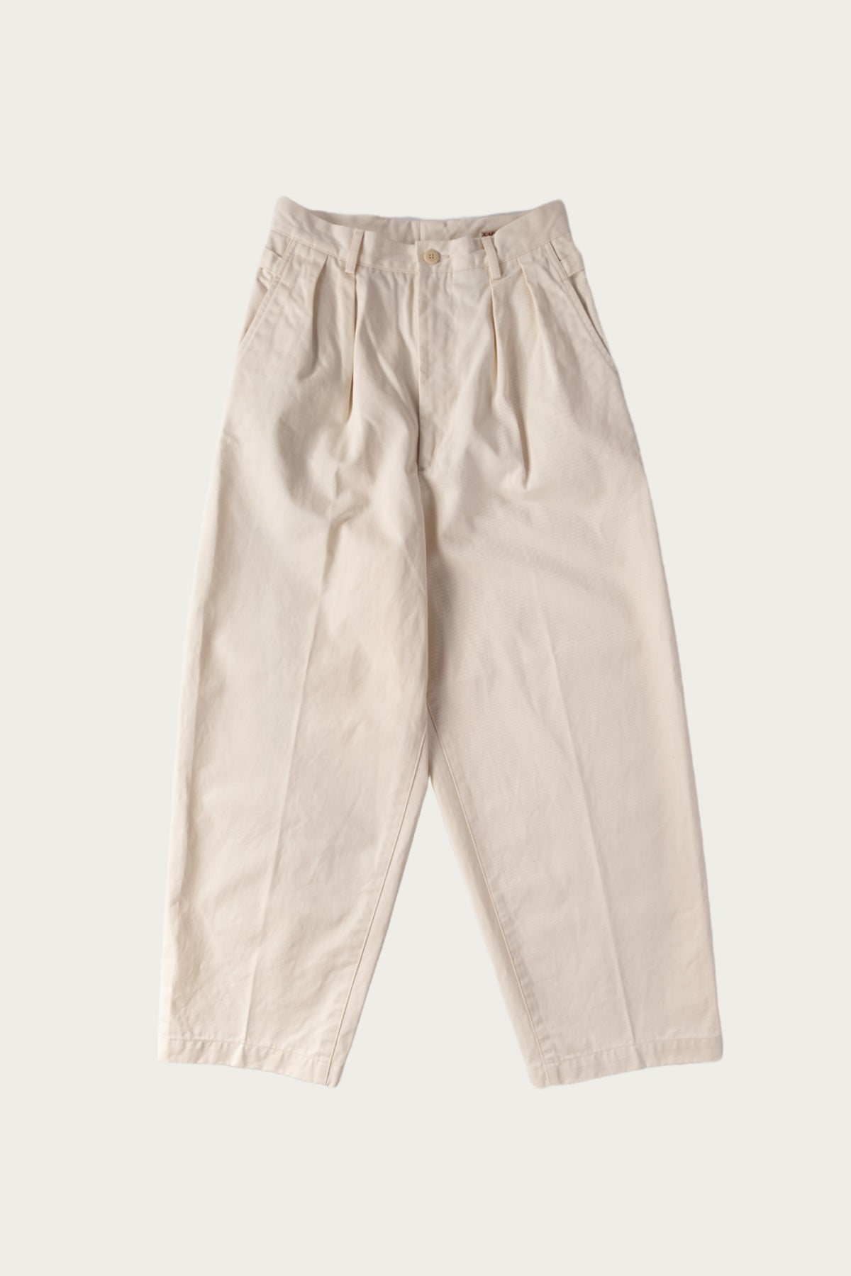 Kapital - 36/2 Westpoint Chino ZOOT Trouser(Mens) - Natural - Canoe Club