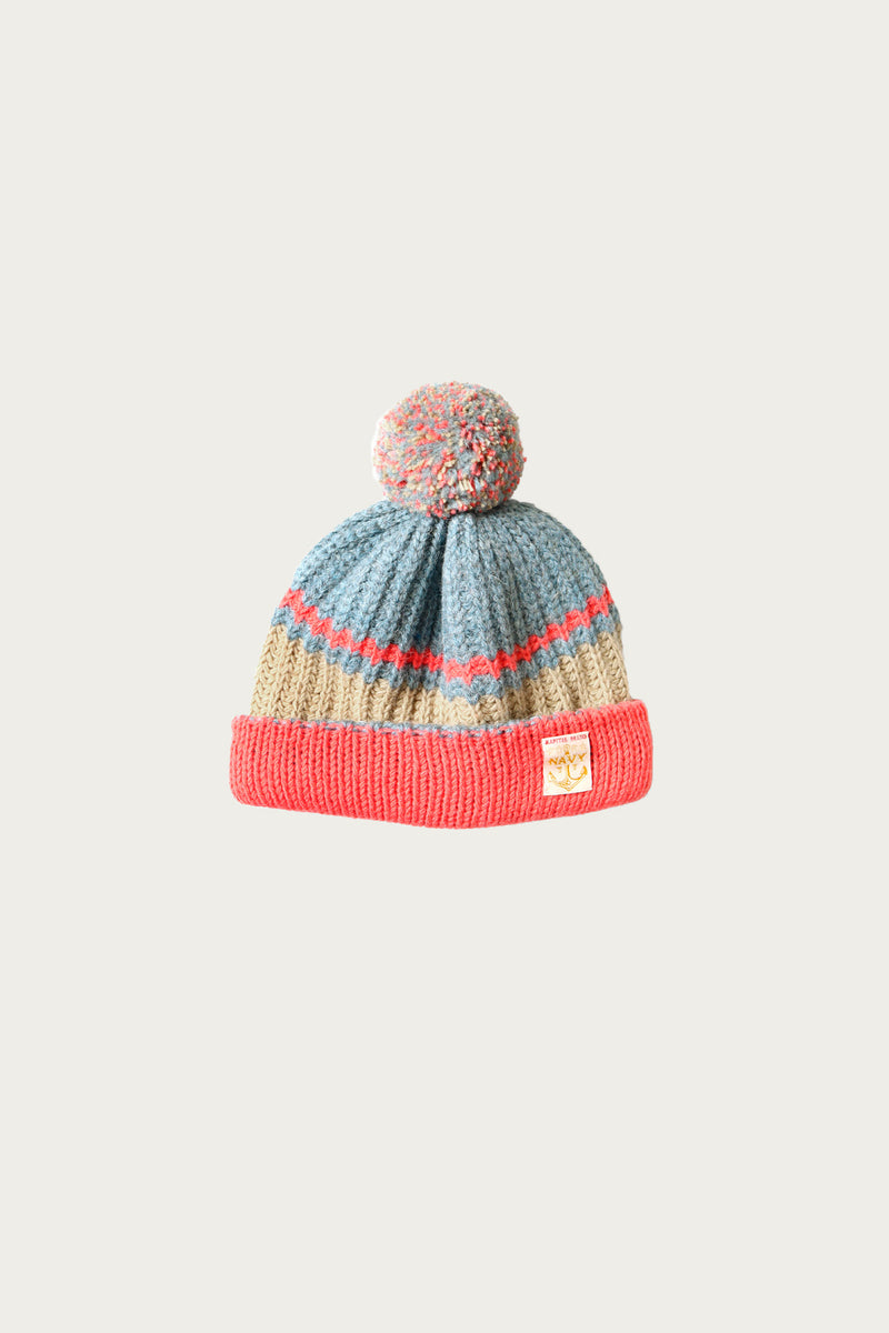 Kapital 3G Wool Cable Knit Cap | Flash Pink | Canoe Club