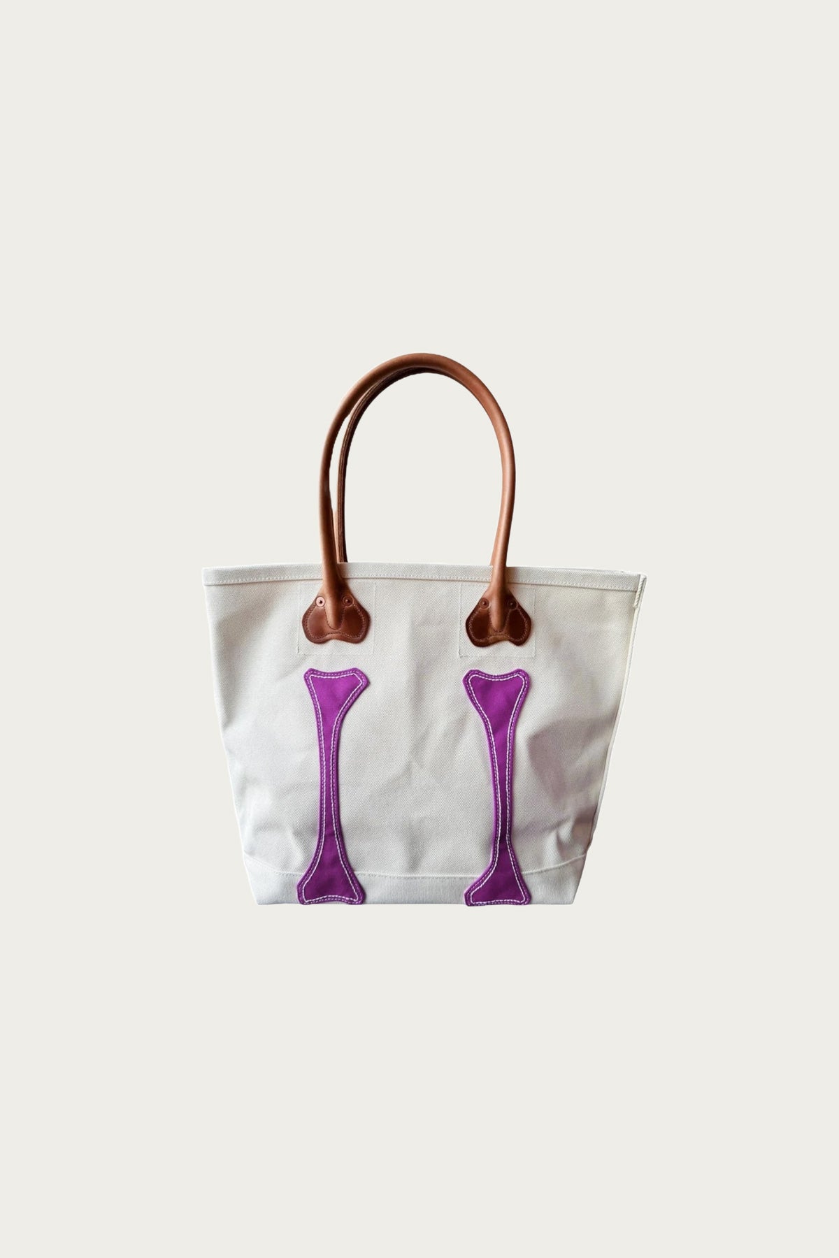 Kapital - #4 Canvas KO.TSU.KO.TSU. Tote Bag (S) - NPU - Canoe Club