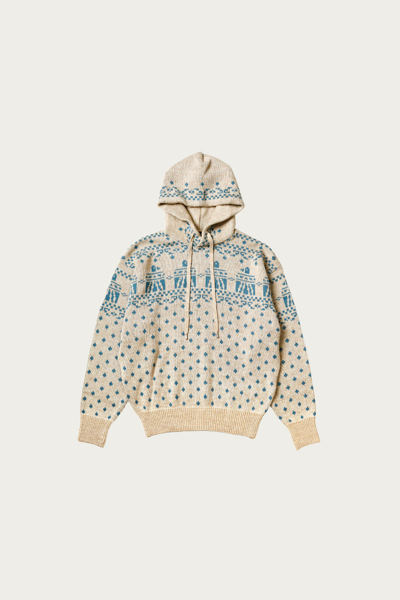 KAPITAL パーカー　サイズ1 kapital-5G-Jacquard-Knit-