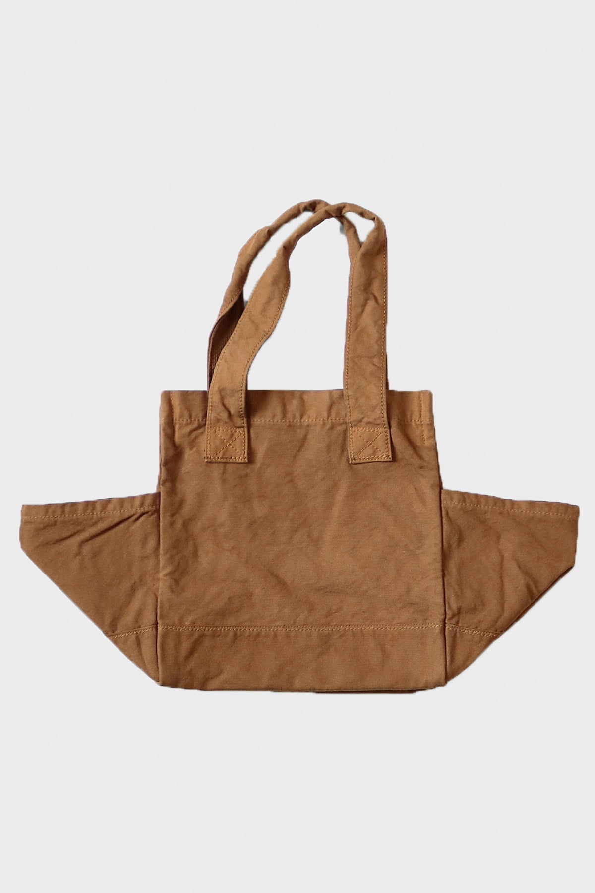 Kapital - #6 Canvas Standard Tote (L) - Camel - Canoe Club