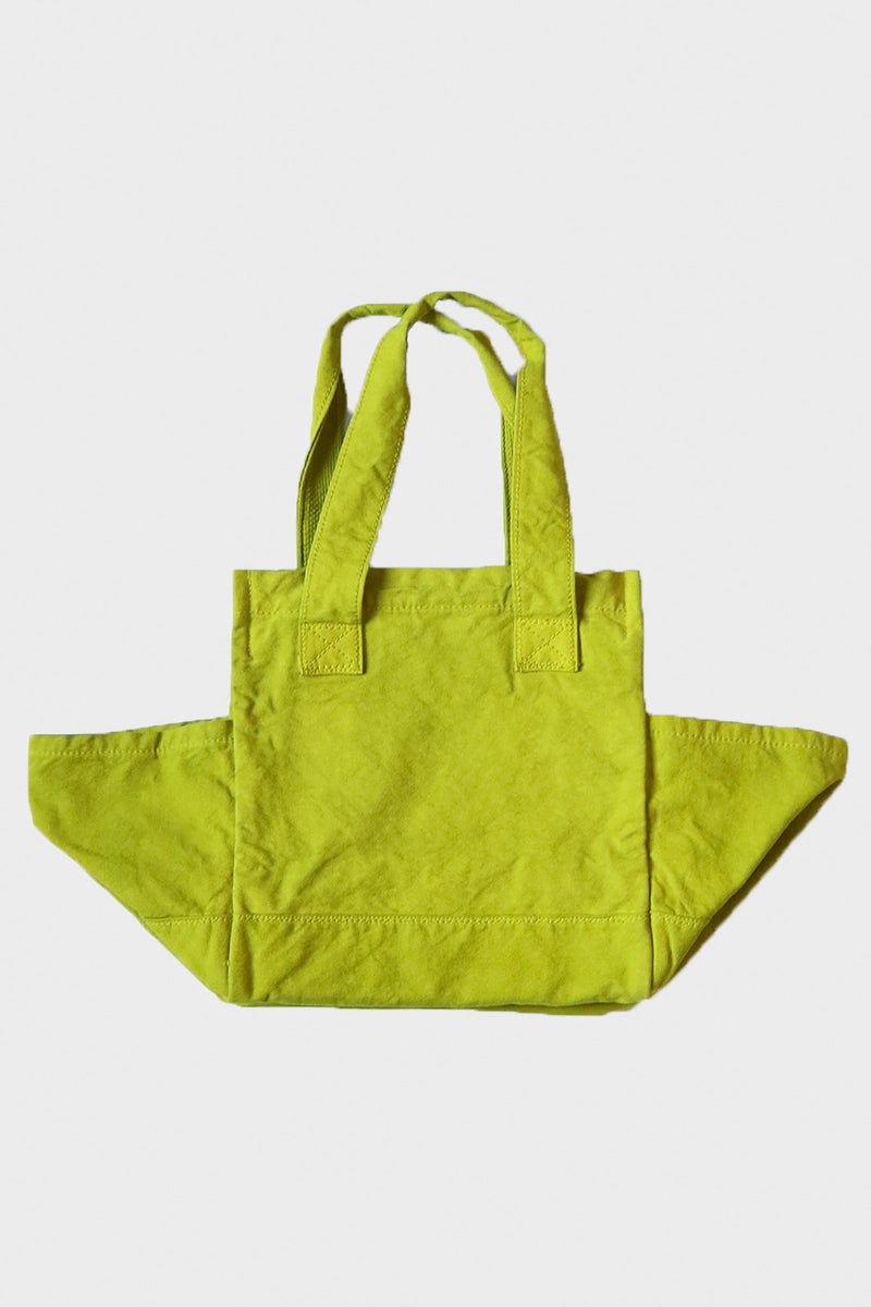 Kapital #6 Canvas Standard Tote (L) | Light Green | Canoe Club