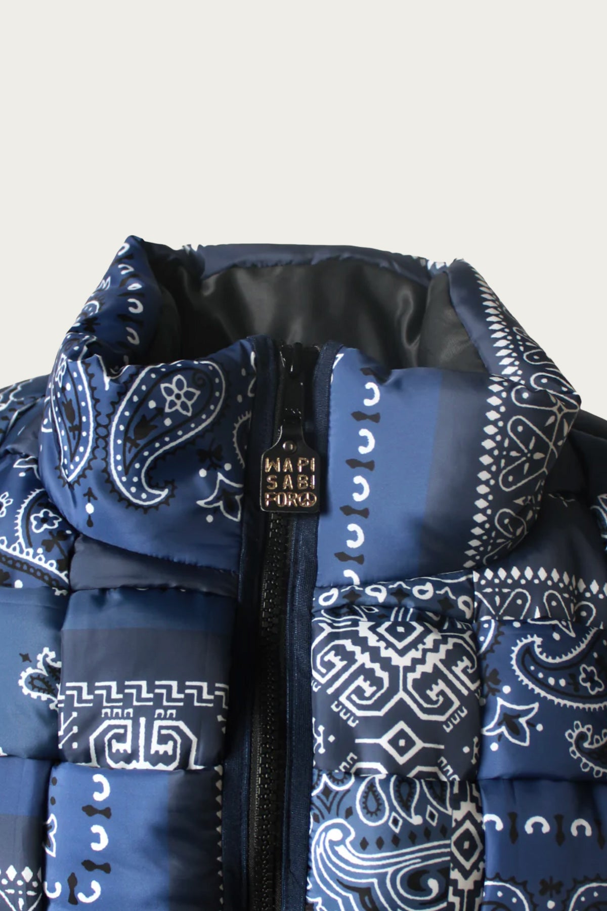 Kapital - Bandanna Nylon KEEL Weaving Vest - Dark Navy - Canoe Club