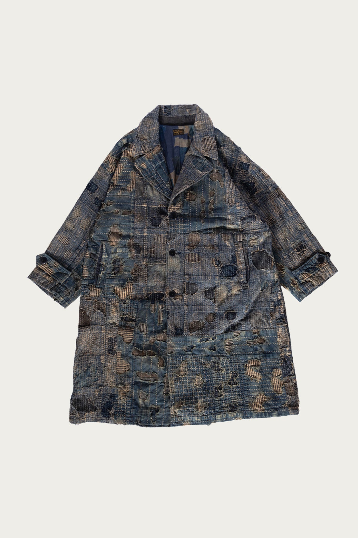 Kapital - BORO CAVALIER Coat - Indigo - Canoe Club